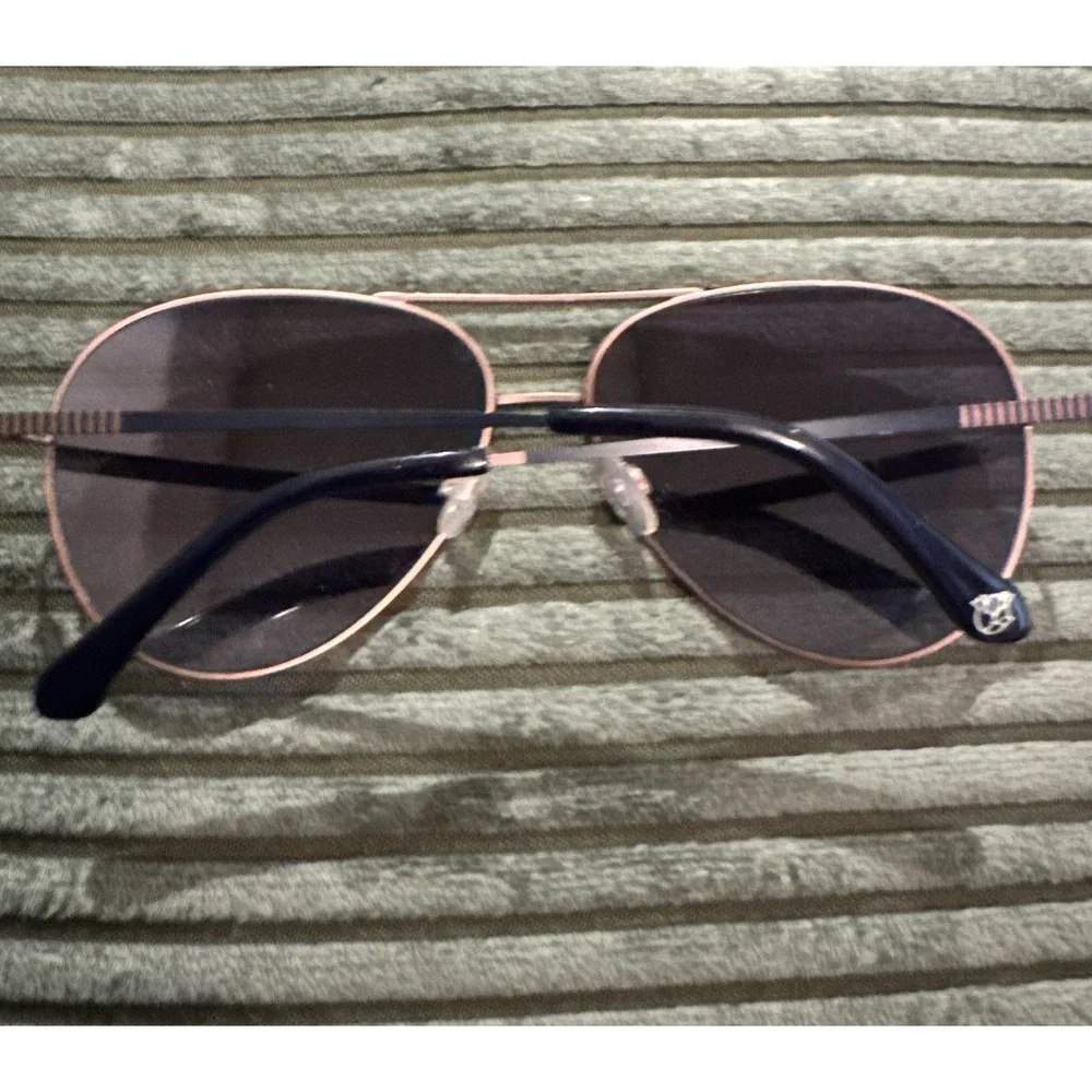 Draper James‎ Women's Rise Gold-Tone Aviator Sunglasses - DJ7007 EUC